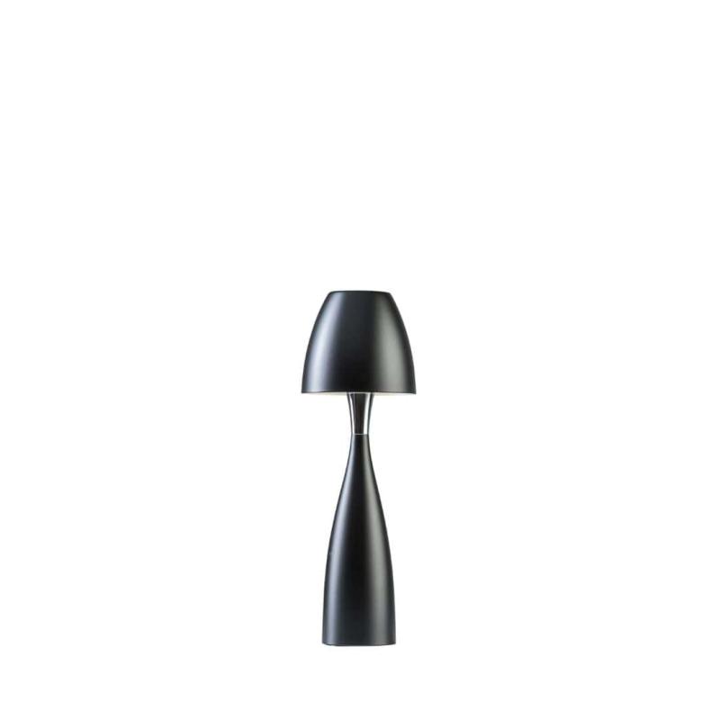Anemon Bordlampe Small - Mat Sort LED fra Belid