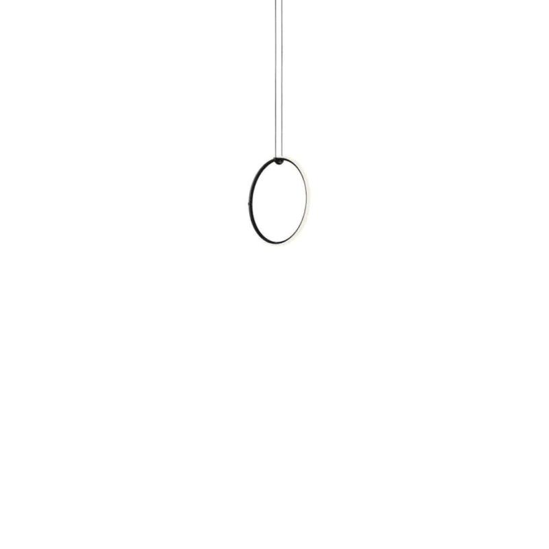 Arrangements Round Small Pendel i Sort fra Flos