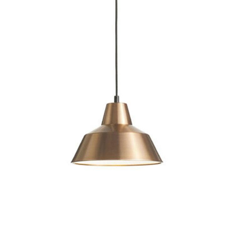 Industriel Workshop Pendel i Kobber og Hvid - Ø28 cm
