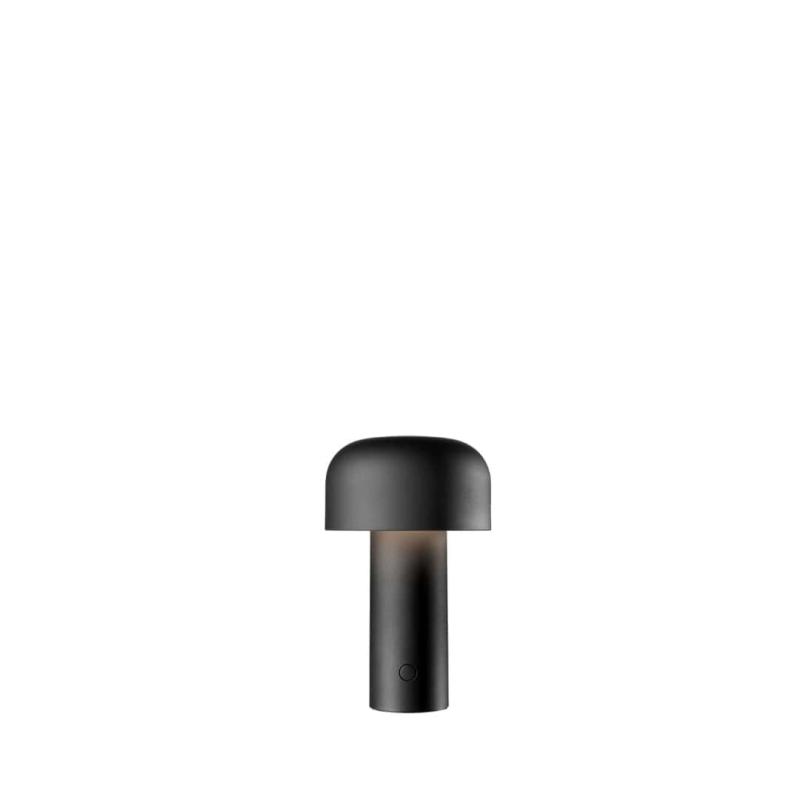Bellhop Transportabel Bordlampe - Mat Sort fra Flos