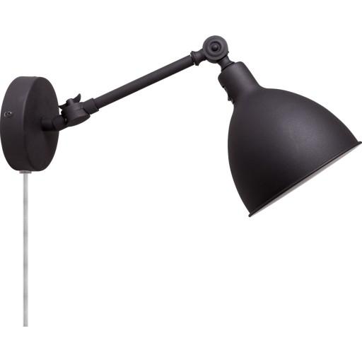 Bazar Mini Væglampe i Sort fra By Rydéns - Tilbud!