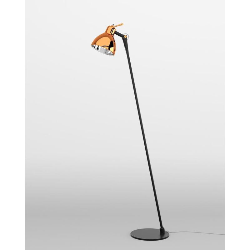 Luxy Glam F0 Gulvlampe i Kobber - Begrænset Lager!