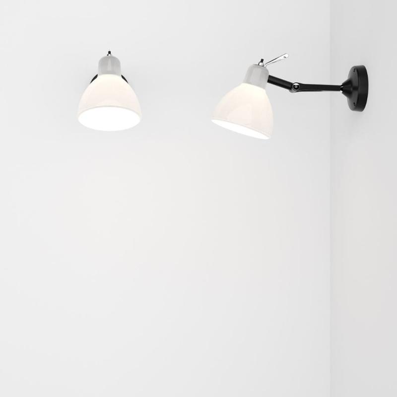 Luxy Glam H0 Væg- og Loftlampe - Mat Hvid Design