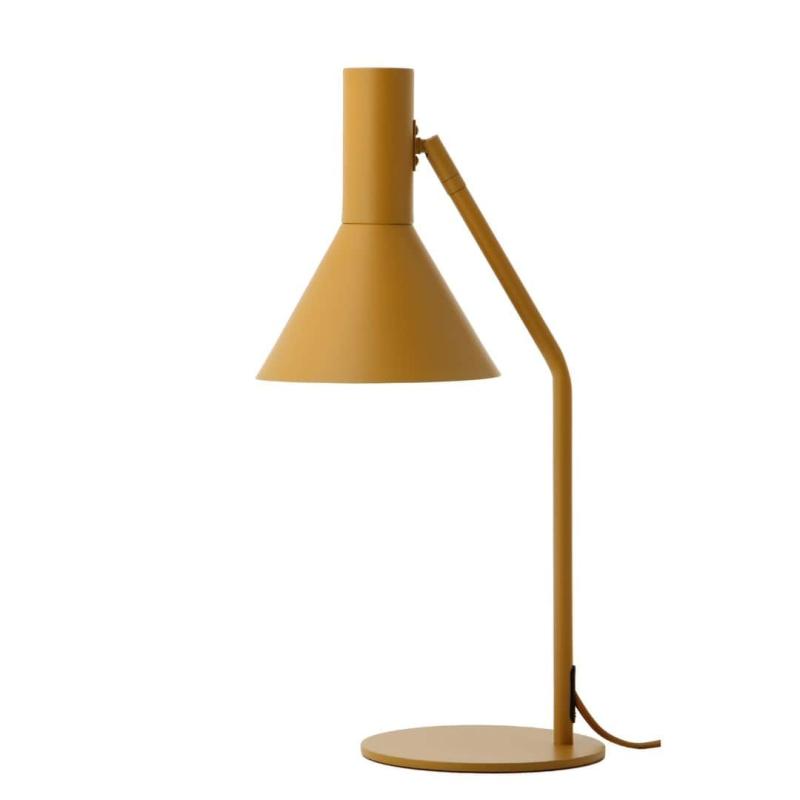 Lyss Metal Bordlampe Almond - Stilfuld Designbelysning