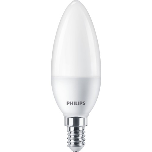 10 Stk Corepro Led Kerte 7w 865 E14 B38 Mat 806 Lumen fra Philips