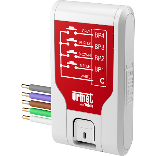 Indbygget 4 Kanal Sender til Zigbee System fra Yokis