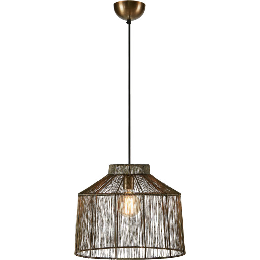 Capanna Pendel i Antik Messing - Lampe til Dit Hjem