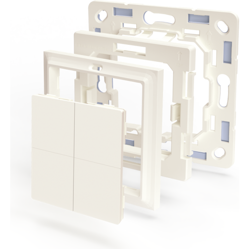 Gira Merten Exxact Wall Switch Adapter fra Shelly