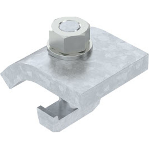 10 Par Klemvinkel 60x50 Med Hagebolt H=5mm Kwh 5 Ft Varmgalvaniseret Hdg fra Obo