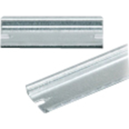 10 Stk Dinskinne Ds35350e 35x350x7,5mm Forzinket Stål fra Fibox