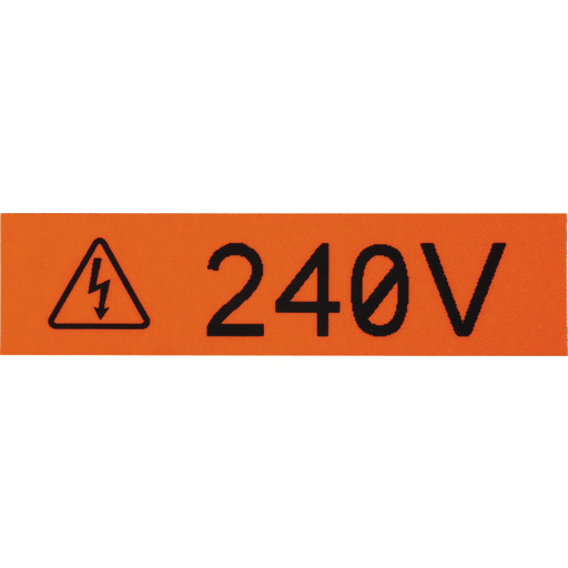 10 Stk   Label 12,7 Mm Hvid (længde á 7,6 Meter) fra Panduit