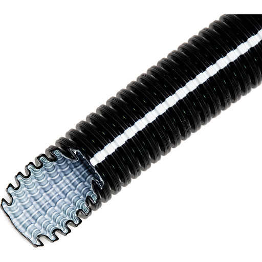 100 Meter Flexrør Hfxp X 20 Mm, Halogenfri, Sort, 750n, R100 fra Efb