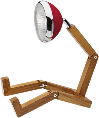 Original Table Lamp, 12v, G4 Led, Ash Flash Re fra Mr. Wattson