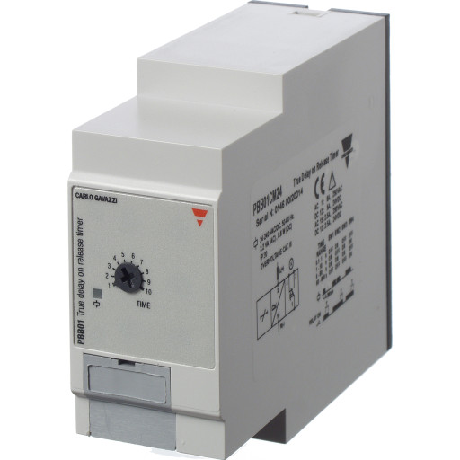5 Stk Pbb01cm24 Tidsrelæ 0,1 600 Sek fra Carlo Gavazzi