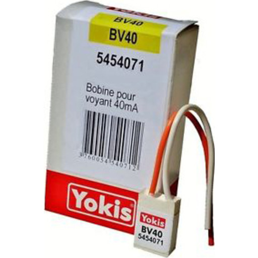 Boks Med 5 Stk Elektroniske Spoler Til Tryk Med Ledelys Bv40 fra Yokis
