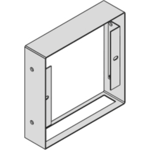Cover Mimik 20 Flat M, Antracit fra Gewiss