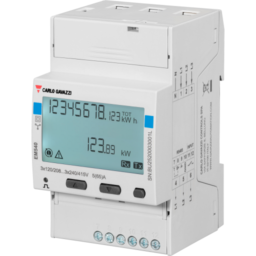 Energimåler 3 F Std. 65a Direkte M Bus fra Carlo Gavazzi