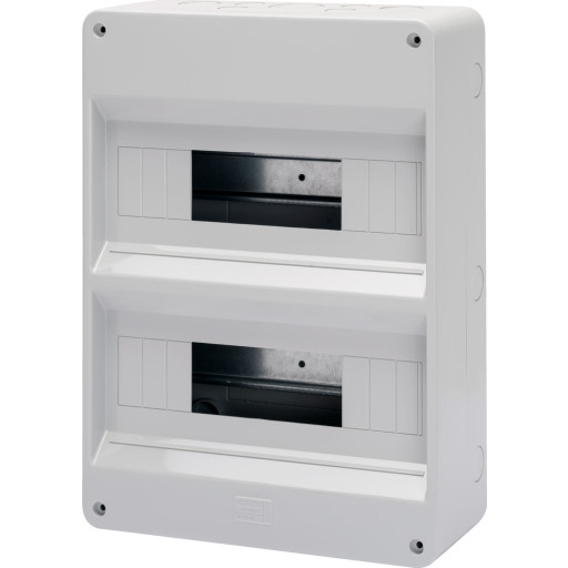 Gruppetavle 2x12 Modul Grå Uden Låge, Ip40 fra Gewiss