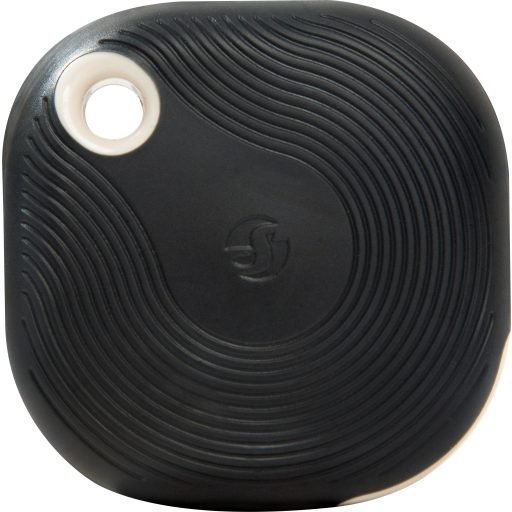 Blu Button Tough 1 Sort Bluetooth Batteritryk fra Shelly