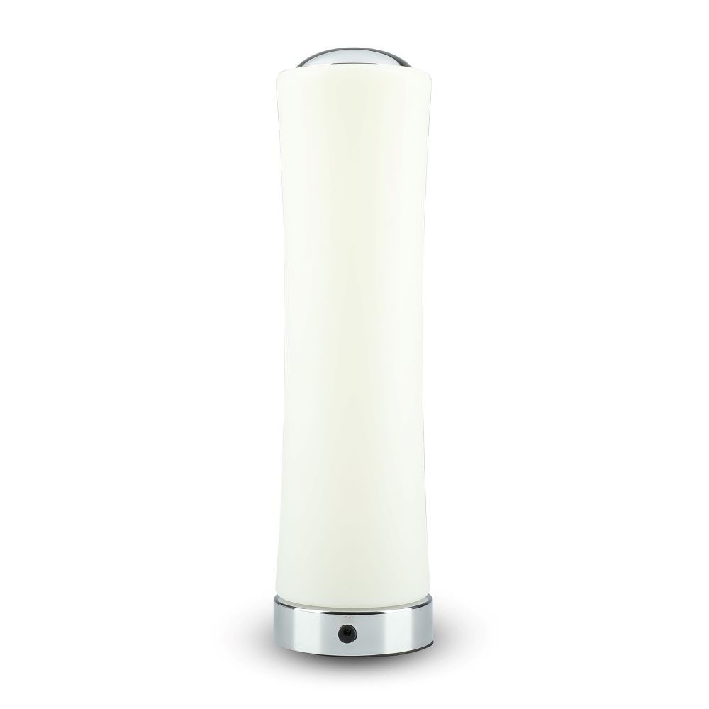 18w Led Bordlampe   Designer, Touch Dæmpbar, 3000k, Hvid   Dæmpbar : Dæmper Indbygget, Kulør : Varm fra V-tac