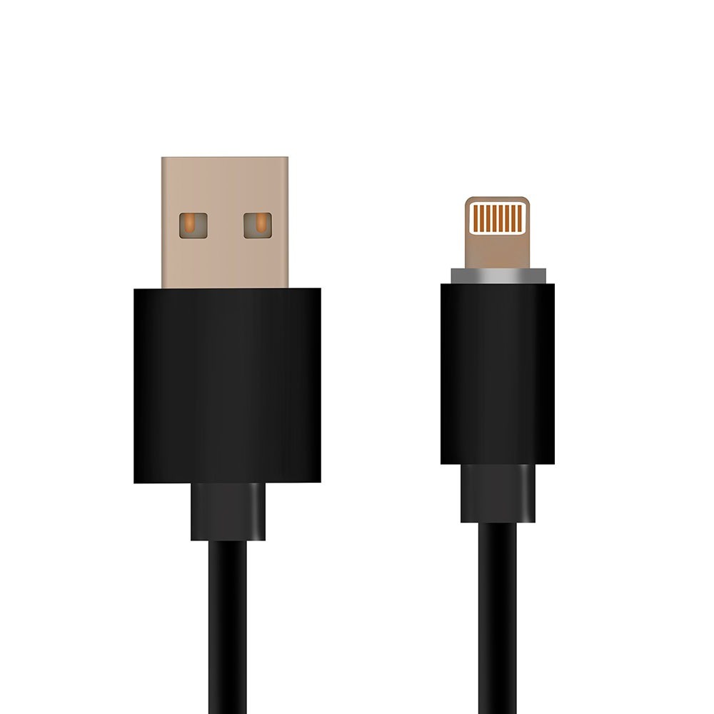 1,5m Mfi Iphone Kabel   Sort fra V-tac
