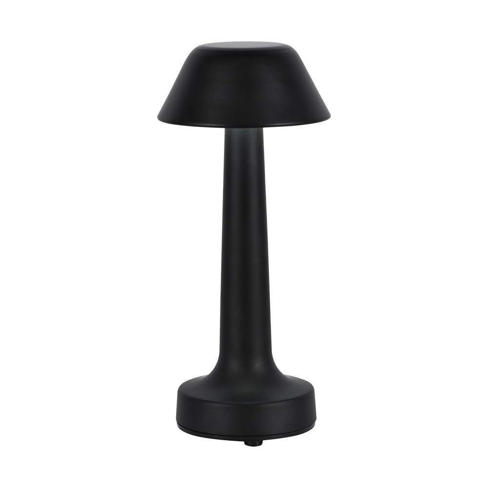 1w Led Bordlampe   D95x225, 3i1, Sort Hus   Kulør : 3 I 1 fra V-tac