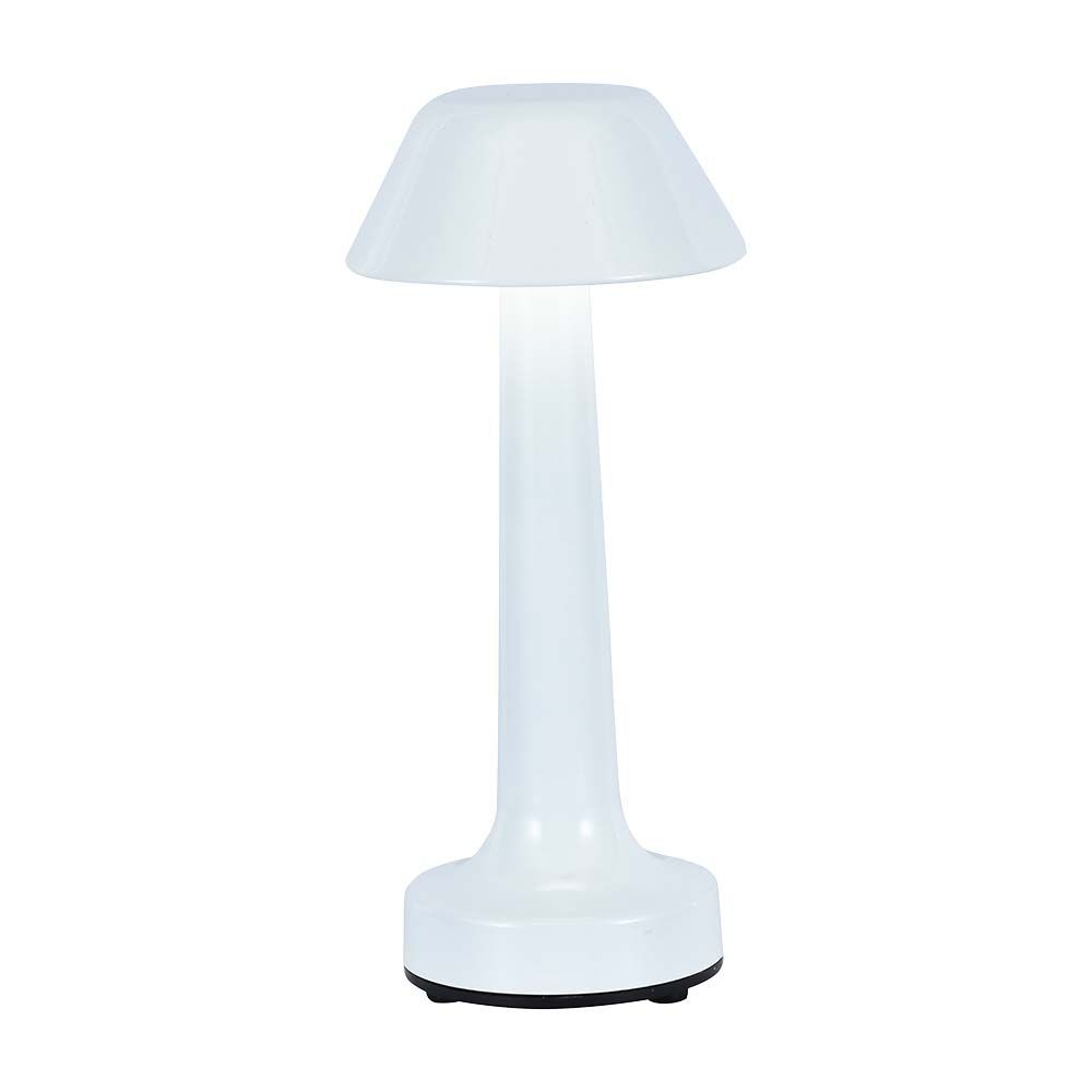 1w Led Bordlampe   D95x225, 3i1, Hvid, Hus   Kulør : 3 I 1 fra V-tac