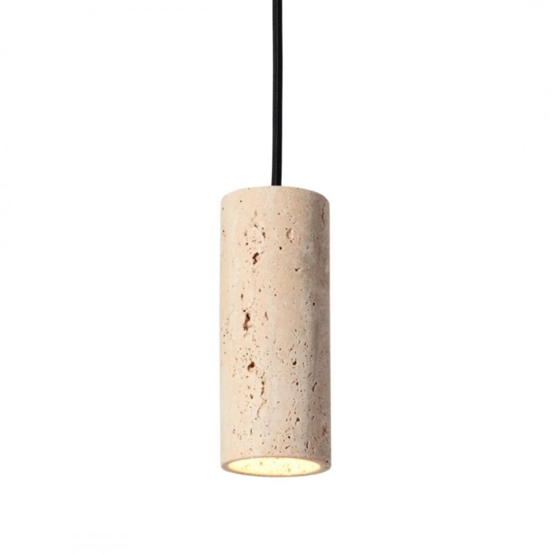 Core Pendel Creme Travertine     fra Made By Hand