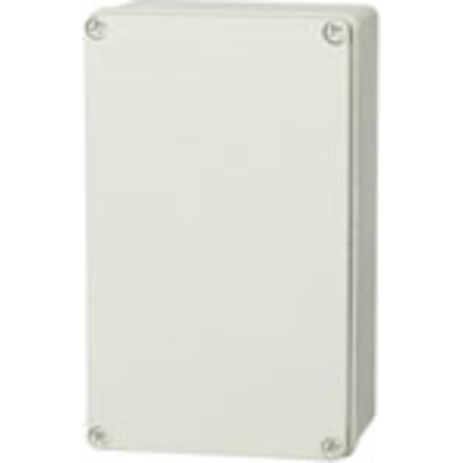 10 Stk Ks 140x230x95 Pc Gråt Dæksel fra Fibox