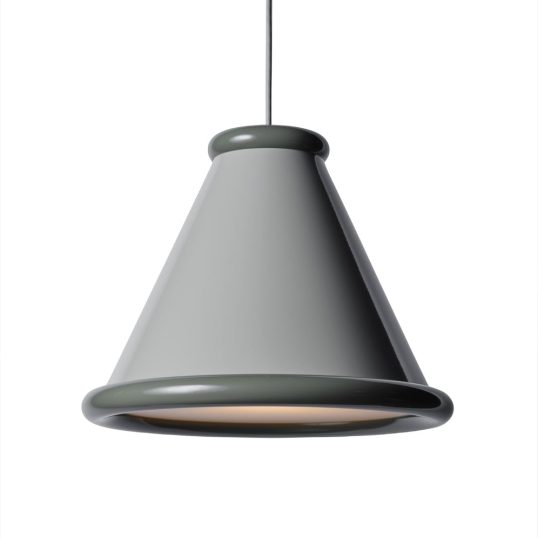 Belle ø36 Pendel Pepple Grey   Moss Grey     fra Belid