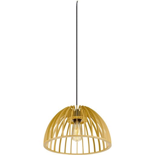 Wud Pendel Mat Natur E27 60w Ip20 fra Slv