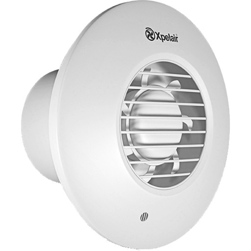 Xpelair Ventilator Dx100 Bthr Med Timer Og Hygrostat, Rund fra Glen Dimplex