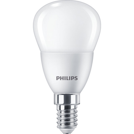 10 Stk Corepro Led Krone 5w 865 E14 P45 Mat 470 Lumen fra Philips