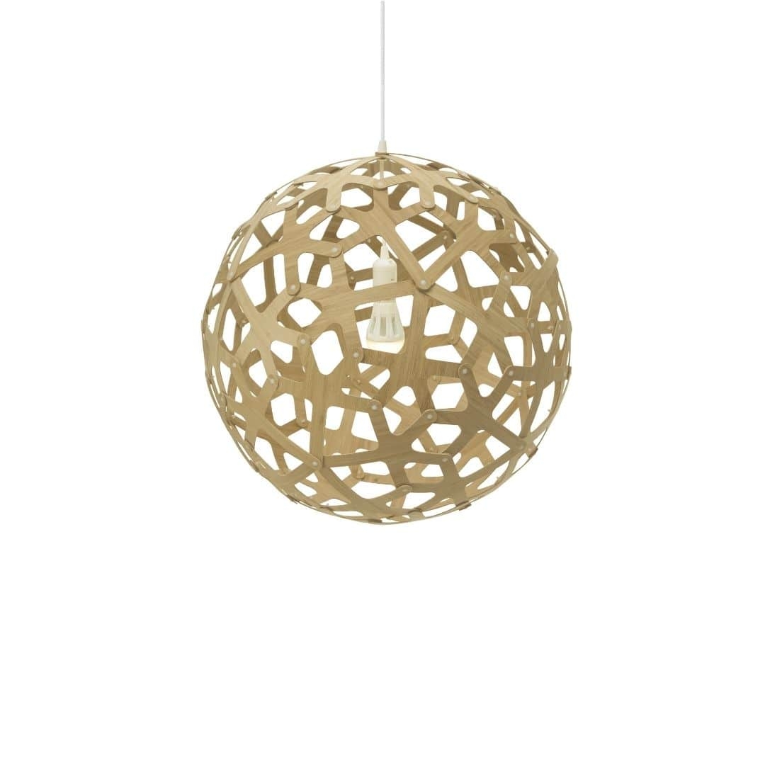 Coral ø60 Pendel Bamboo   Udstillingsmodel     fra David Trubridge