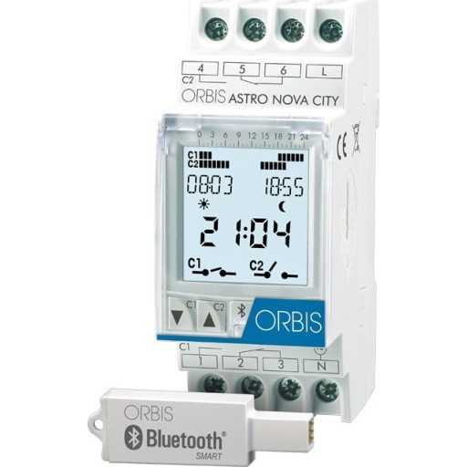Kontaktur Digital Astro Nova City 230v fra Orbis