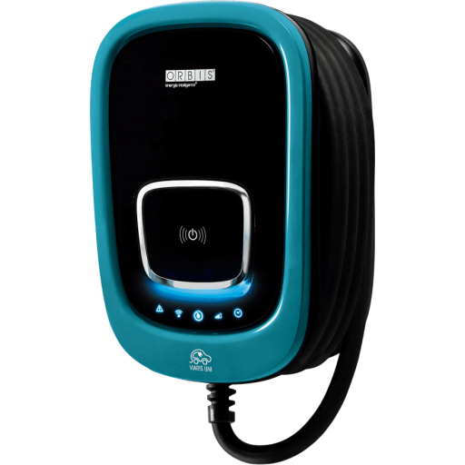 Viaris Uni 3f 22kw 32a 5m Kabel Type 2, Wifi Ethernet Ip54 fra Orbis