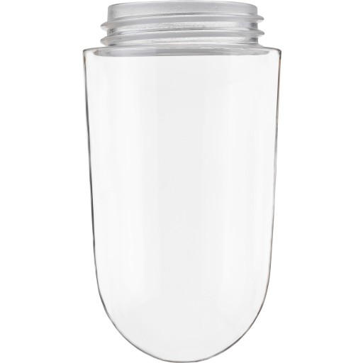 6 Stk Staldglas Klart Glas Gevind 84,5mm ø100mm Højde 165mm fra Ifö Electric