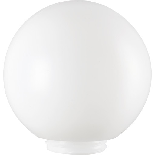 12 Stk Skærm Hvid, Polyeten Glob Gevind 84,5 Mm ø200 Mm Højde 180 Mm fra Ifö Electric